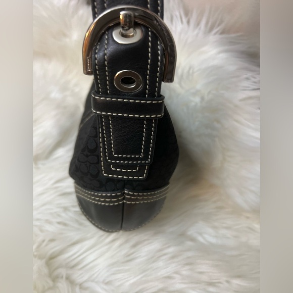 Vintage Coach Signature Logo Shoulder Bag, #2154 - Picture 11 of 13